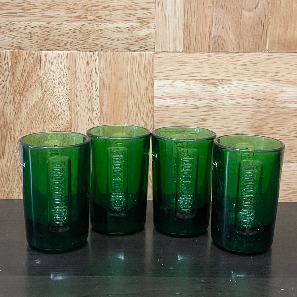 4pcs JAGERMEISTER Green Shot Glass Set